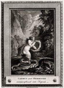 Cadmus a Hermiona, proměněni v Hady, 1776