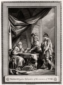 Telemachus získává informace o obchodu v Tyre, 1775