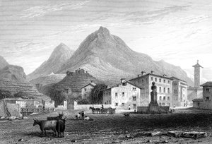 Sondrio, Lombardie, Itálie, 1828.