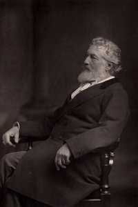 ""Frederick nebo Frederic, Lord Leighton (1830-1896) anglický malíř a sochař narozený v Scarborough, Yorkshire. Prezident Královské akademie 1878-1896. (woodburytype)