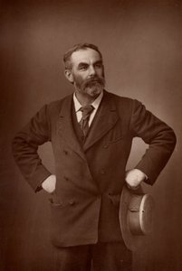 ""John Burns (1858-1943) anglický labouristický (socialistický) politik. (woodburytype) od W. and D. (after) Downey