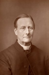 ""Sabine Baring-Gould (1834-1924) anglický duchovní, spisovatel a spisovatel hymnů. Jeho nejznámější hymna je „Vpřed, křesťanští vojáci“ (woodburytype)