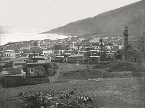 Ramleh, předměstí Alexandrie, Egypt, 1895.