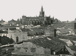 Katedrála, Sevilla, Španělsko, 1895. od W and S Ltd