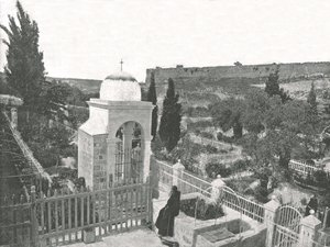 Getsemanská zahrada, Jeruzalém, Palestina, 1895. od W and S Ltd