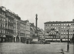 Karolinenplatz, Mnichov, Německo, 1895. od W and S Ltd
