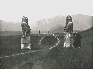 Přístup k městu, Nankin, Čína, 1895. od W and S Ltd