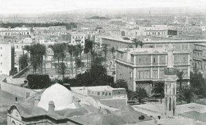 Pohled na město Alexandrie, Egypt, 1895. od W and S Ltd