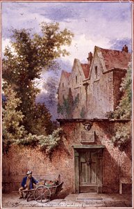 Dům Nell Gwynne, Bagnigge Wells, St Pancras, Londýn, 1865