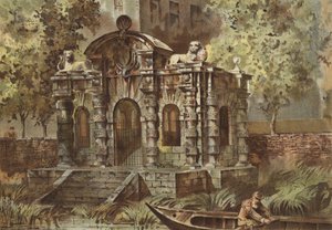 York House (chromolitho) od Waldo Sargeant