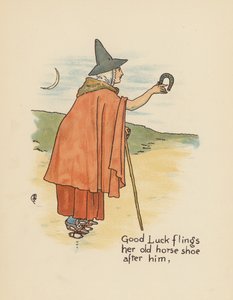 Ilustrace k filmu Legendy pro Lionela od Waltera Cranea (barevná litografie) od Walter (after) Crane