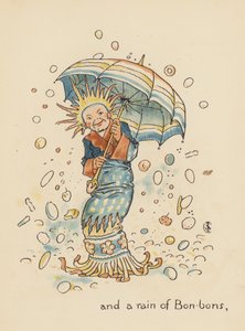 Ilustrace k filmu Legendy pro Lionela od Waltera Cranea (barevná litografie) od Walter (after) Crane