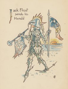Ilustrace k filmu Legendy pro Lionela od Waltera Cranea (barevná litografie) od Walter (after) Crane