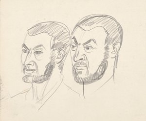 Dvě portrétní studie od Walter Barwig