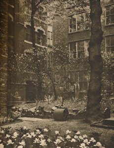 The Empty Churchyard of What Was All Hallows Stained, c1935.