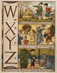 Abeceda (barva lito) od Walter Crane