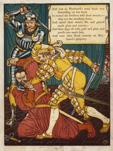 Modrovous (barva lito) od Walter Crane