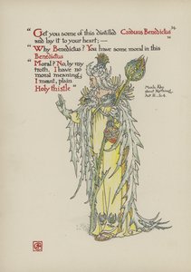 Květiny ze Shakespearovy zahrady od Walter Crane