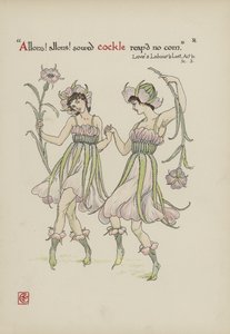 Květiny ze Shakespearovy zahrady od Walter Crane