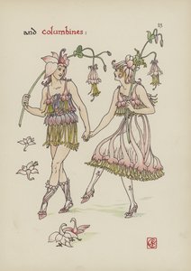 Květiny ze Shakespearovy zahrady od Walter Crane