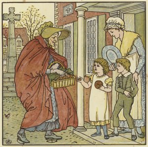 Buchty s horkým křížem od Walter Crane
