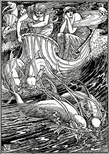 Ilustrace pro Faerie Queene, c1890, 1897 od Walter Crane