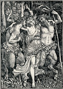 Ilustrace pro Faerie Queene, c1890, 1897 od Walter Crane