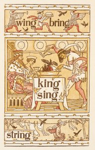 Rýmovaná slova končící na písmeno G. Kosi v koláči. Mycí linka. Zlatý základ. od Walter Crane