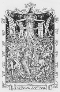 Pracovníci? Májový Polák od Walter Crane