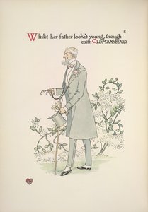 Otec nevěsty v ranních šatech od Walter Crane