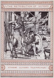 Odysseova odplata (rytina) od Walter Crane