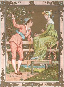 Valentýna, 1876. od Walter Crane