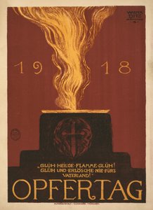 1918 Den obětí Opfertag, 1918. od Walter Ditz
