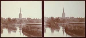 Katedrála v Salisbury, Salisbury, Wiltshire, Wiltshire, 1913.