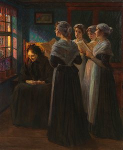 Serenáda, c. 1890. od Walter Firle