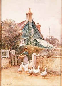 Brading, Isle of Wight od Walter Frederick Roofe Tyndale