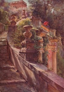 La Scallea Delle Sfinge, Villa DEste, c1900 1913