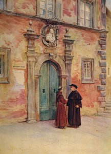 Palazzo Negroni, Montepulciano, c1900 1913 od Walter Frederick Roofe Tyndale