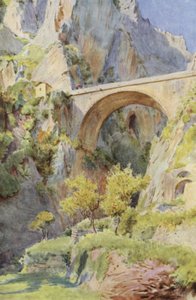 Pont St Louis (barva lito) od Walter Frederick Roofe Tyndale
