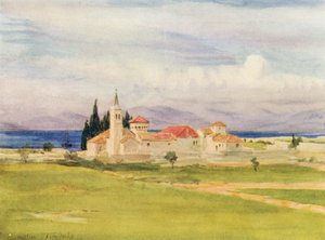 San Francesco u Spalata (barevná litografie) od Walter Frederick Roofe Tyndale