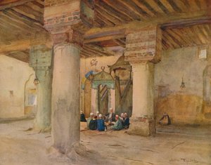 Mešita v Kosseir, c1905, 1912 od Walter Frederick Roofe Tyndale