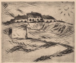 Kasárna Kasárna, 1916. od Walter Gramatte