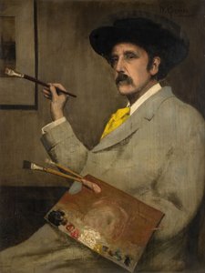Portrét umělce, 1910.