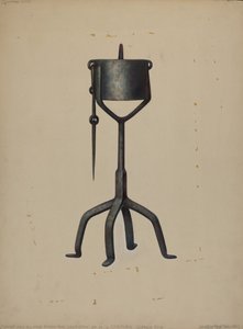 Olejová lampa, c. 1938. od Walter Hochstrasser