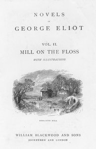 Titulní strana The Mill on the Floss od George Eliota, c1880 od Walter James Allen
