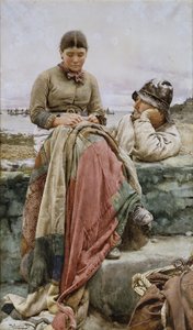 Milenec a jeho dívka, 1884