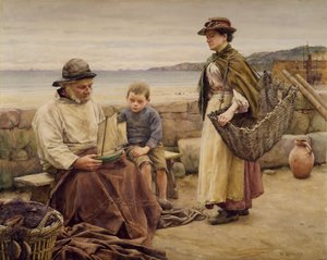 Znalecký posudek, 1905-06 od Walter Langley