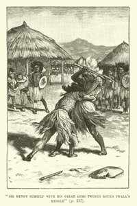 Ilustrace pro doly King Solomons od H Ridera Haggarda od Walter Paget