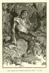 Ilustrace pro doly King Solomons od H Ridera Haggarda od Walter Paget