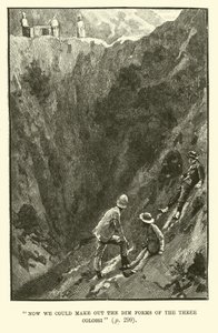 Ilustrace pro doly King Solomons od H Ridera Haggarda od Walter Paget